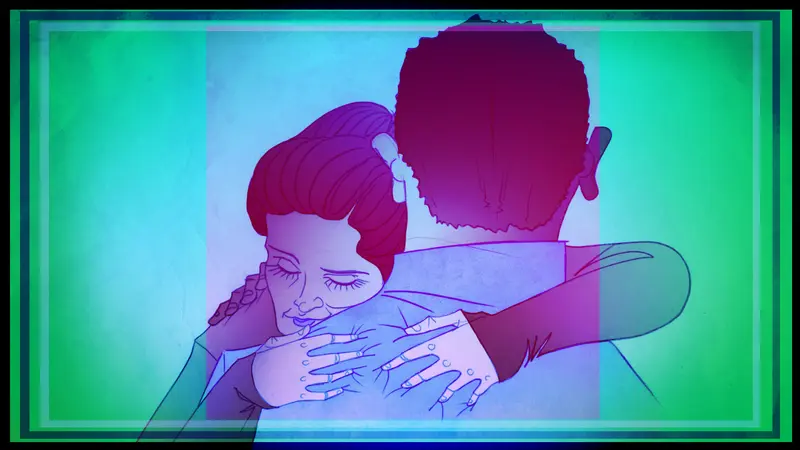 "EMBRACES & the touch of skin"