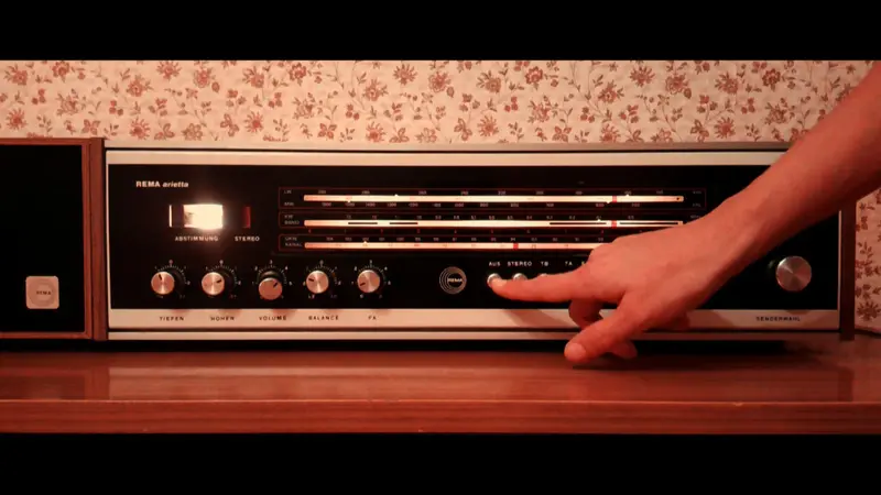 shadows of a radio in the east
