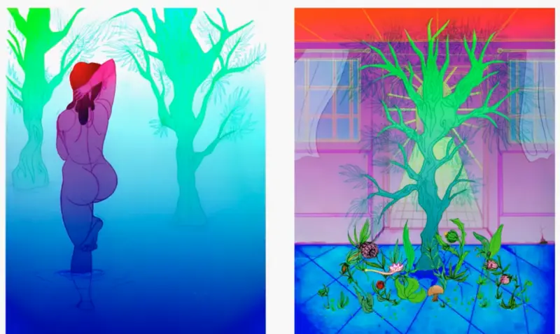 "The Garden of Waterlilies" 1