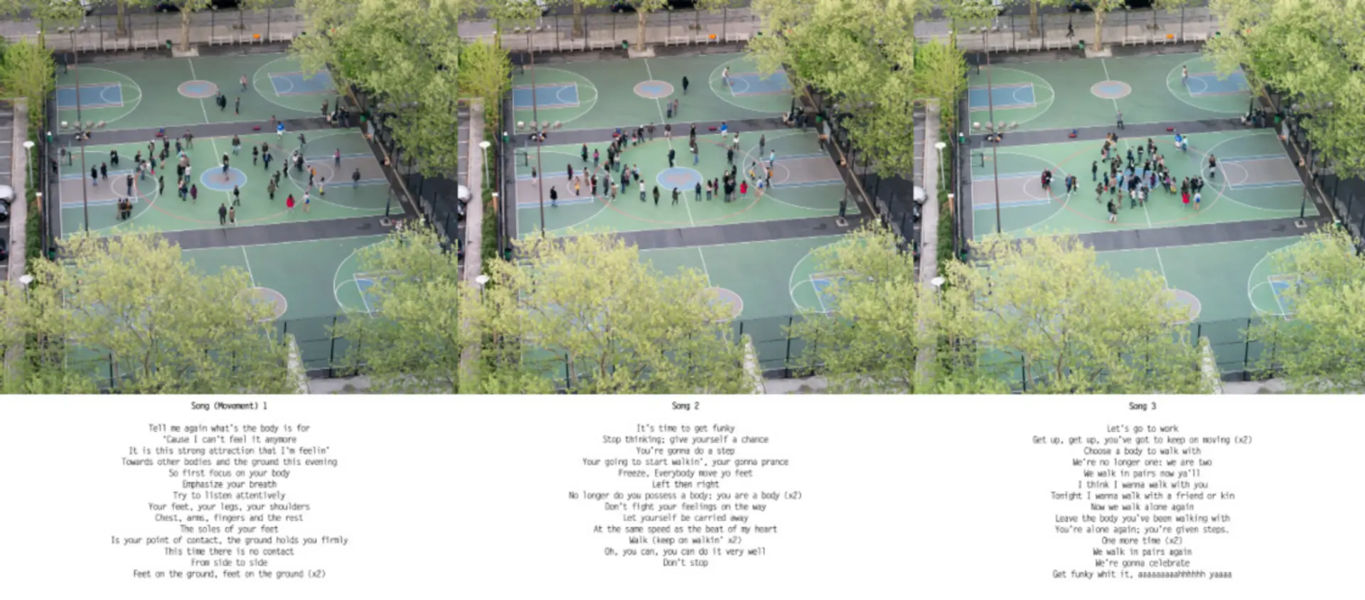 The Open Body -  Songs 1 to 3 
