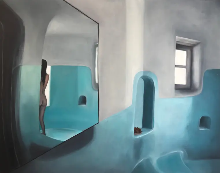 Woman in the shower